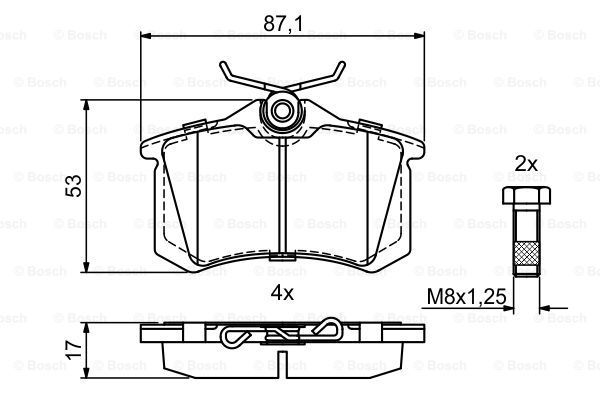 Placute frana