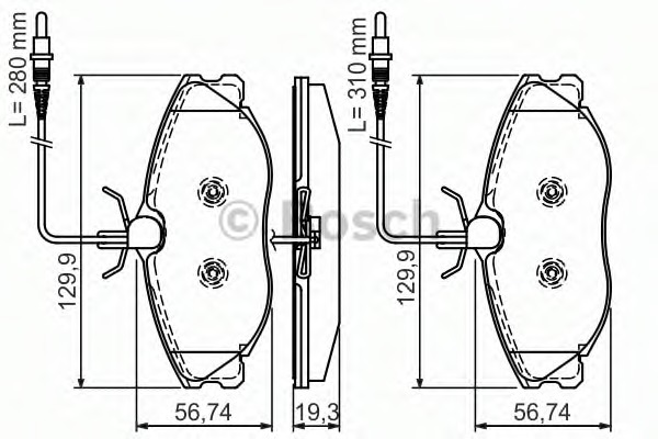 Placute frana