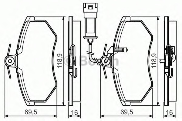 Placute frana