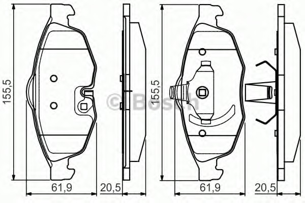 Placute frana