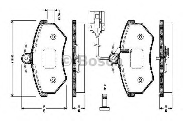 Placute frana