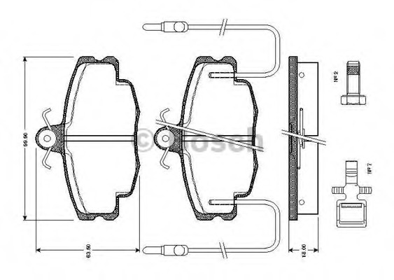 Placute frana