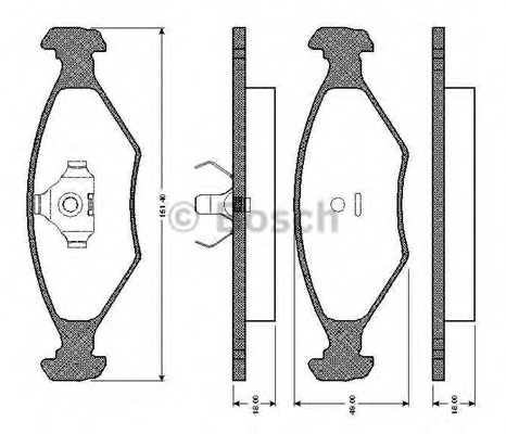 Placute frana