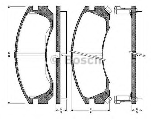 Placute frana