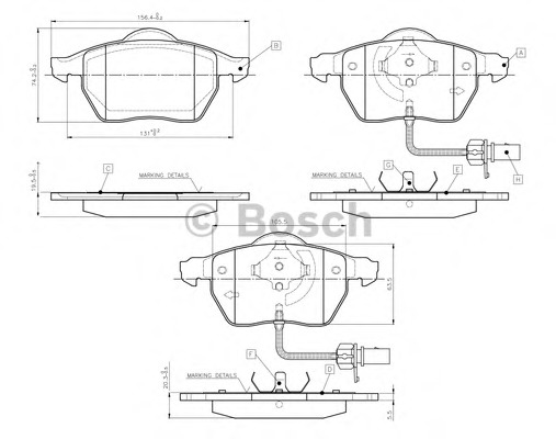 Placute frana