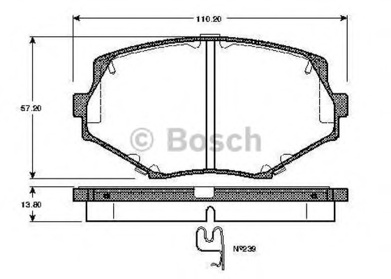 Placute frana