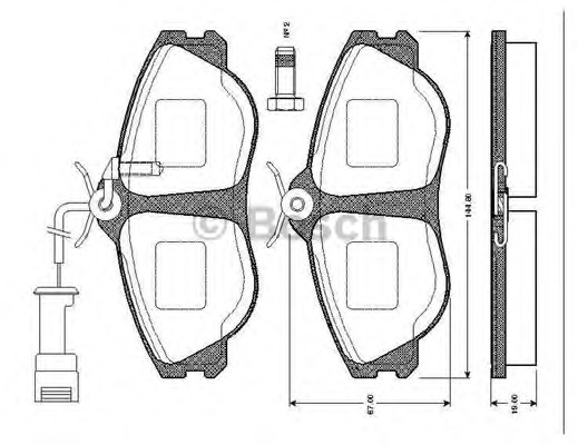 Placute frana