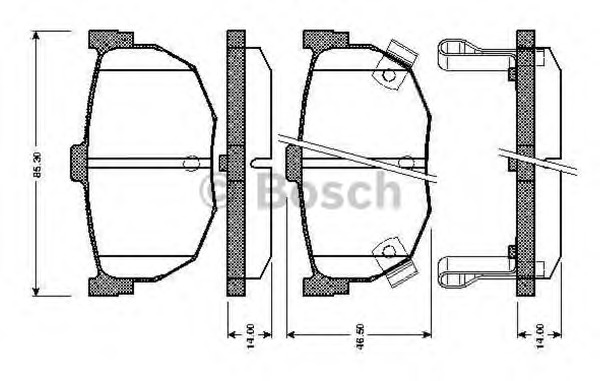 Placute frana