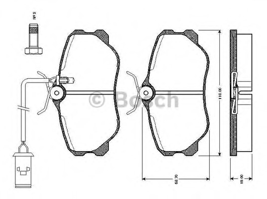 Placute frana