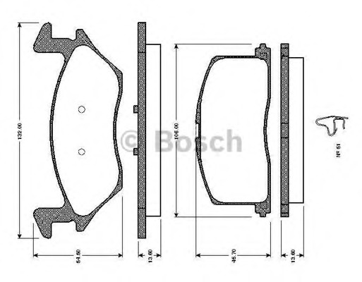 Placute frana