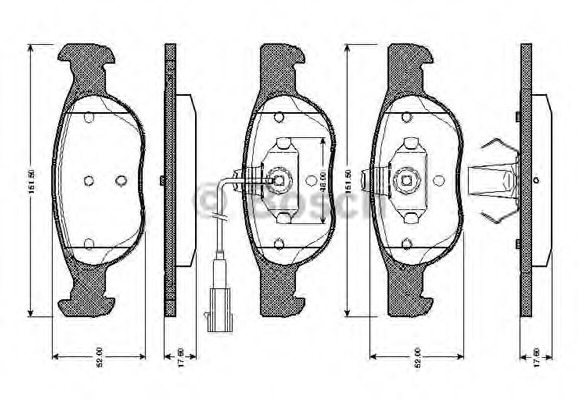 Placute frana