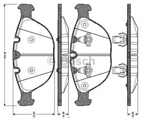 Placute frana