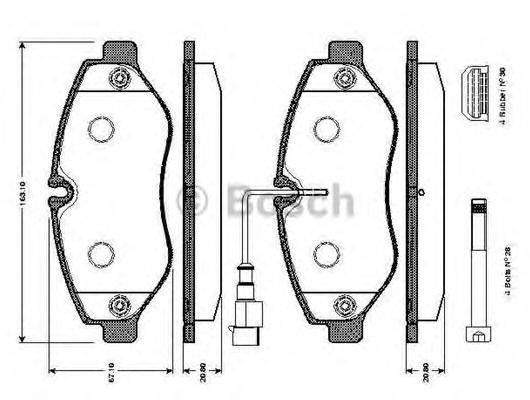 Placute frana