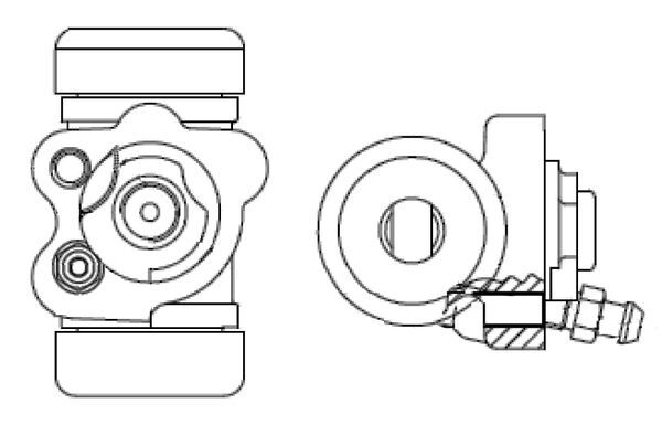 Cilindru receptor frana