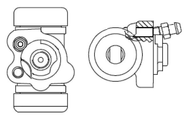 Cilindru receptor frana