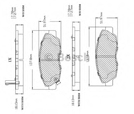 Placute frana