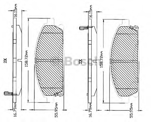 Placute frana