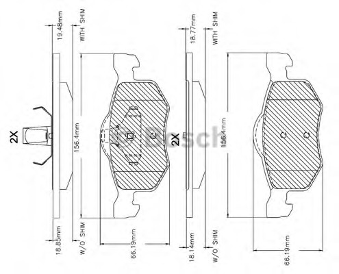 Placute frana