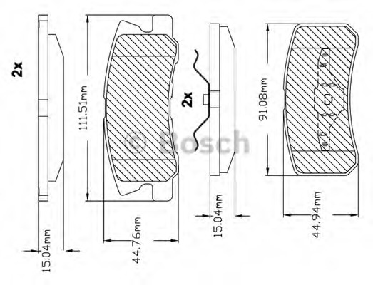 Placute frana