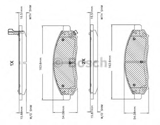 Placute frana