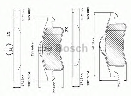 Placute frana