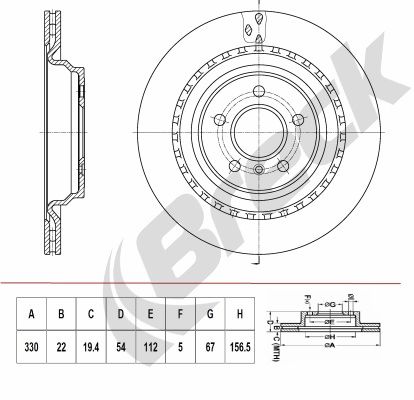 Disc frana