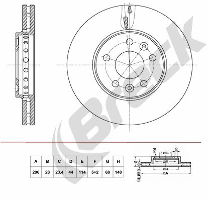 Disc frana