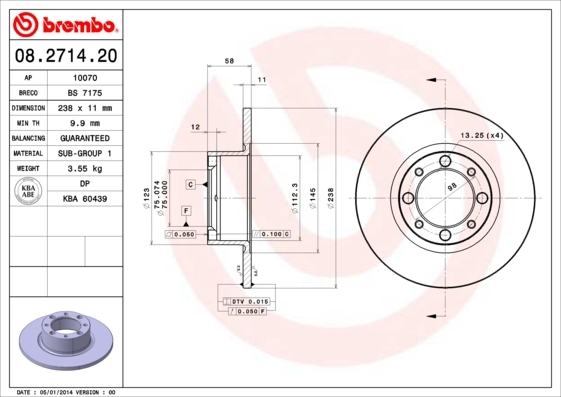 Disc frana