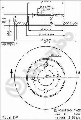 Disc frana