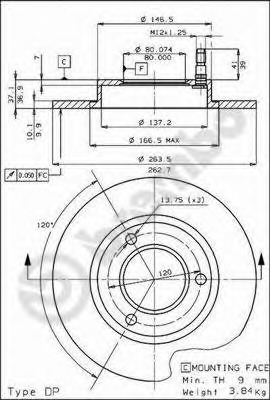 Disc frana