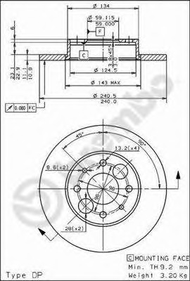 Disc frana