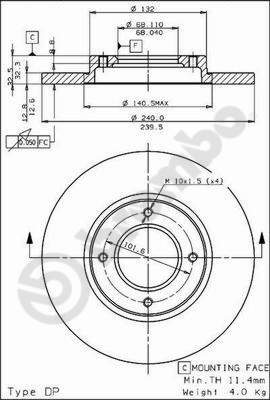 Disc frana