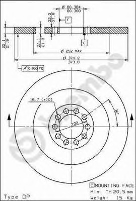 Disc frana