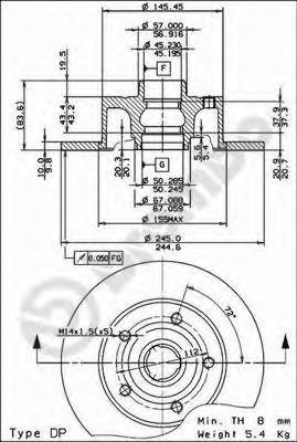 Disc frana