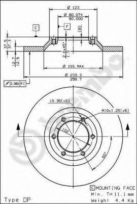 Disc frana