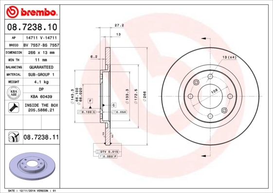 Disc frana