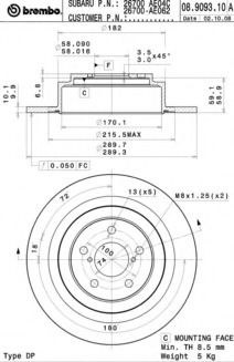 Disc frana