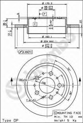 Disc frana