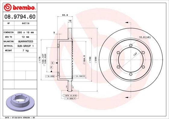 Disc frana