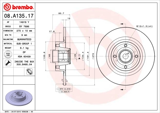 Disc frana