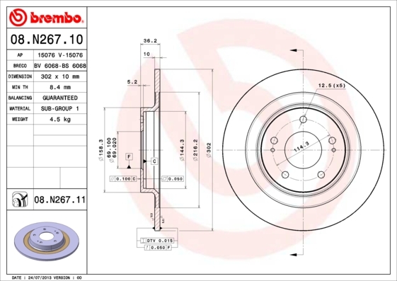 Disc frana