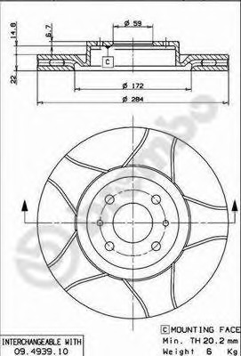 Disc frana