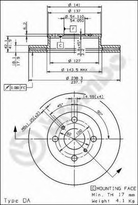 Disc frana