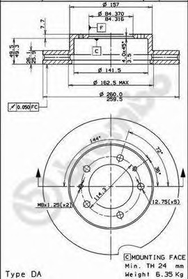 Disc frana