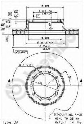 Disc frana