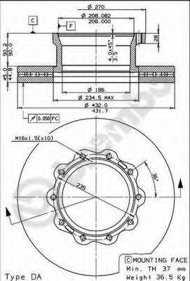 Disc frana