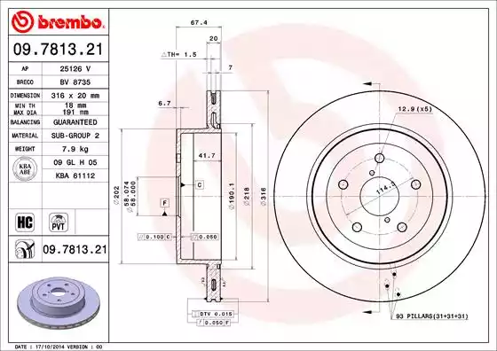 Disc frana