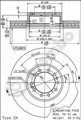 Disc frana