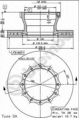 Disc frana