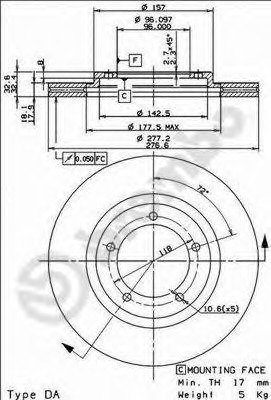 Disc frana